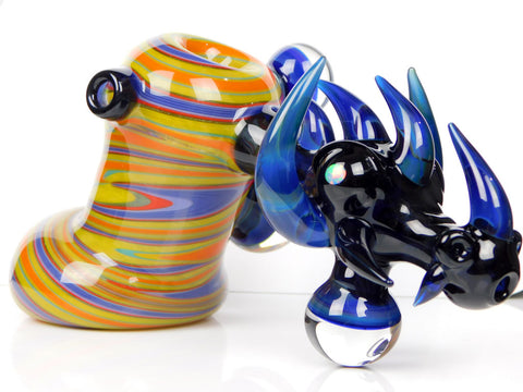 Large Wrap N Rake Hammer Bubbler – VisceralAntagonisM