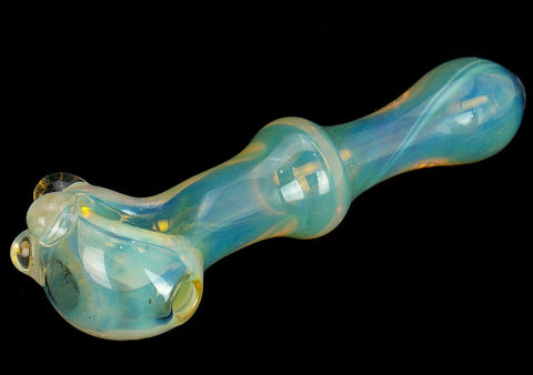 Silver Fume Glass Spoon Bowl Hand Blown Smoking Pipe – VisceralAntagonisM