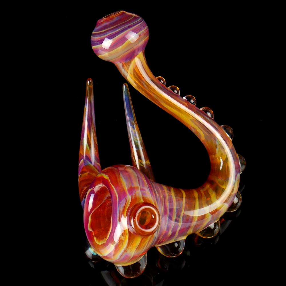 Fumed Sherlock Glass Pipe