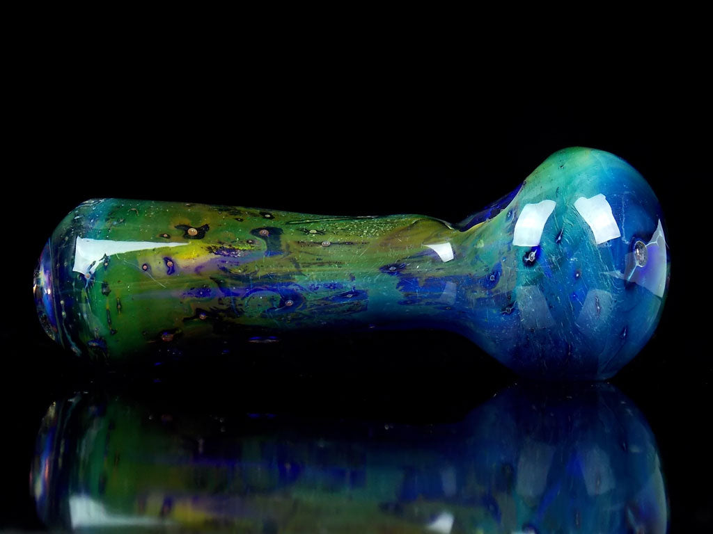 Cobalt Bump Spoon – Sleepy Hollow - Jedi Glass Works