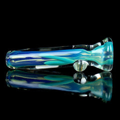 Triple Aqua Blue Inside Out Glass Smoking Pipe – VisceralAntagonisM