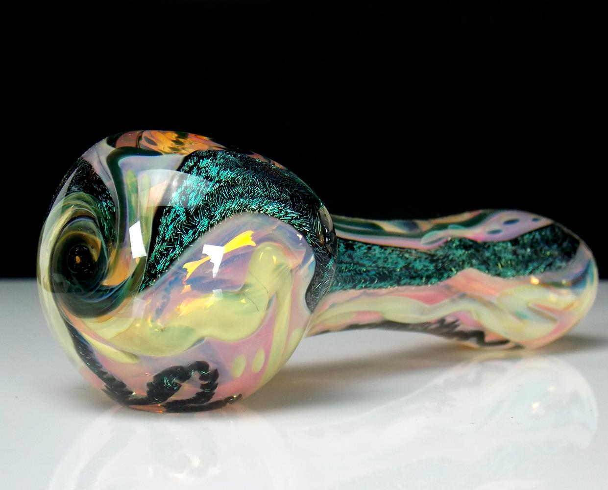 Color Changing Dichroic Glass Pipe