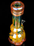 Peachy Aqua Orange Water Pipe