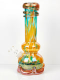 Peachy Aqua Orange Water Pipe