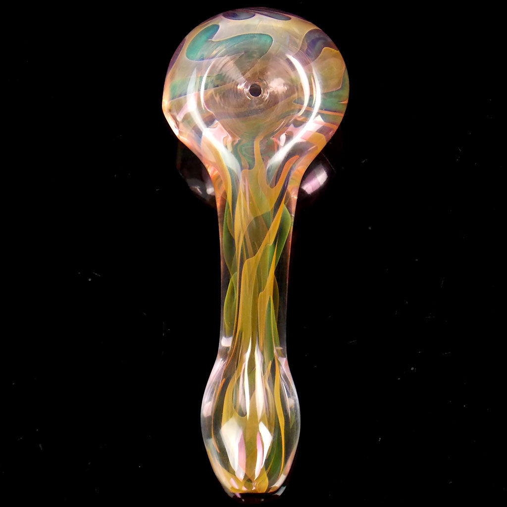 Daisy Flower Fume Swirl Spoon Pipe – VisceralAntagonisM