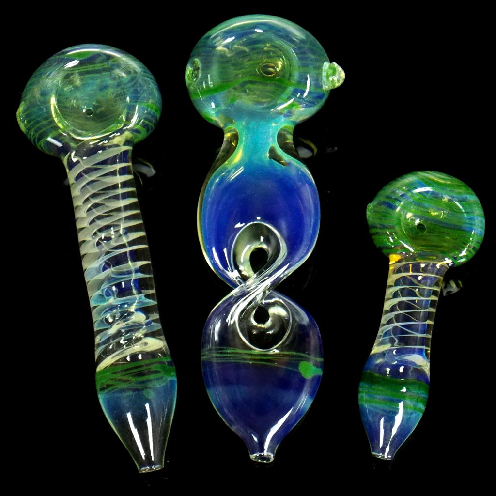 Glass Pipe Gift Set Color Changing Bowls – VisceralAntagonisM