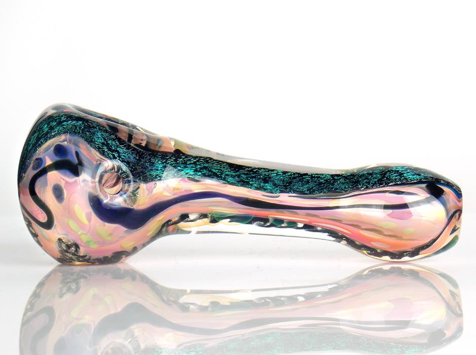 Heady Rainbow Dichroic Glass Smoking Pipe – VisceralAntagonisM