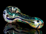 Heady Jade Dichroic Glass Pipe