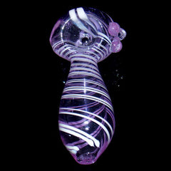 Glass Pipes for Modern Smoker, Moonlight Purple Pipe