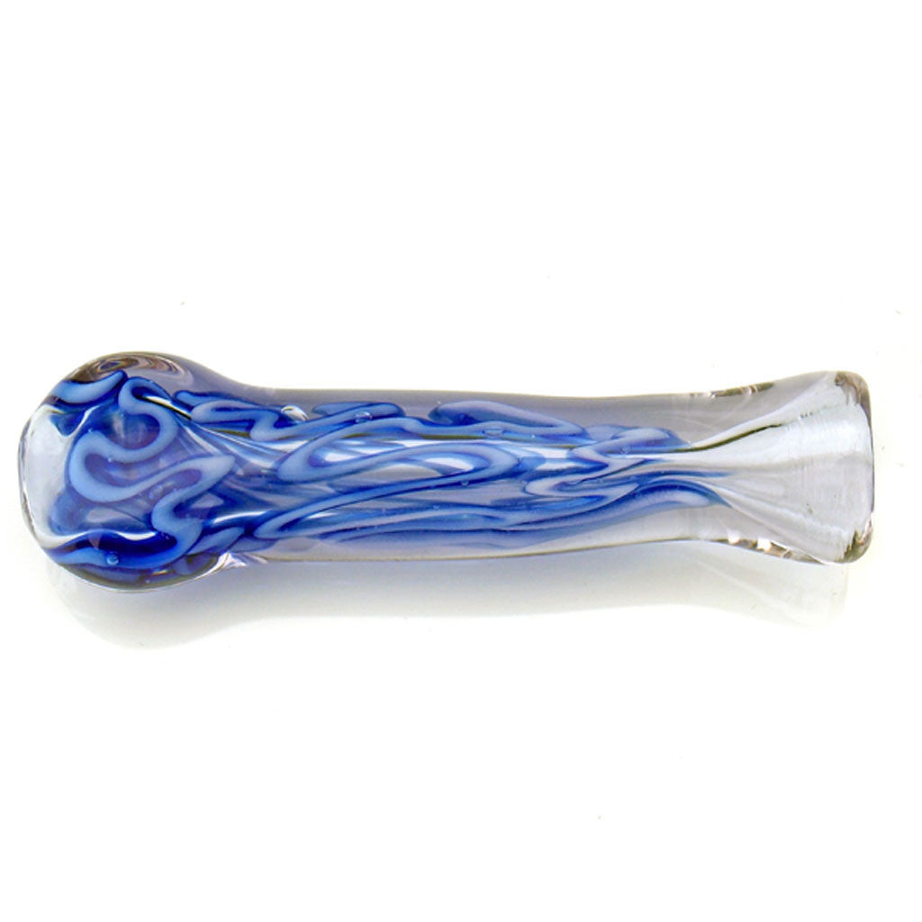 Purple Piston Dichroic Chillum Glass Pipe – VisceralAntagonisM