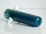 Spiked Glass Chillum Pipe